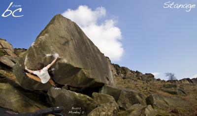 Henry working on "Brass Monkeys"